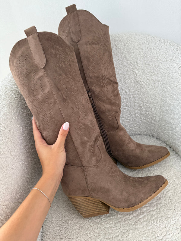 Stivale Texano kaki