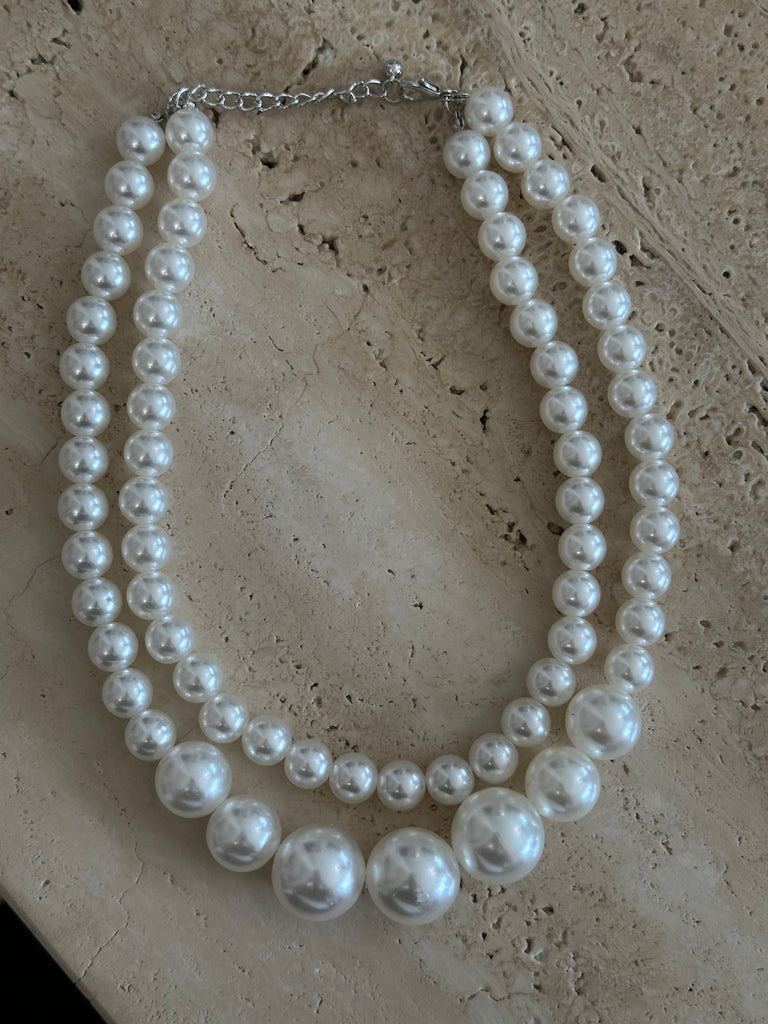 Collana Double Perle