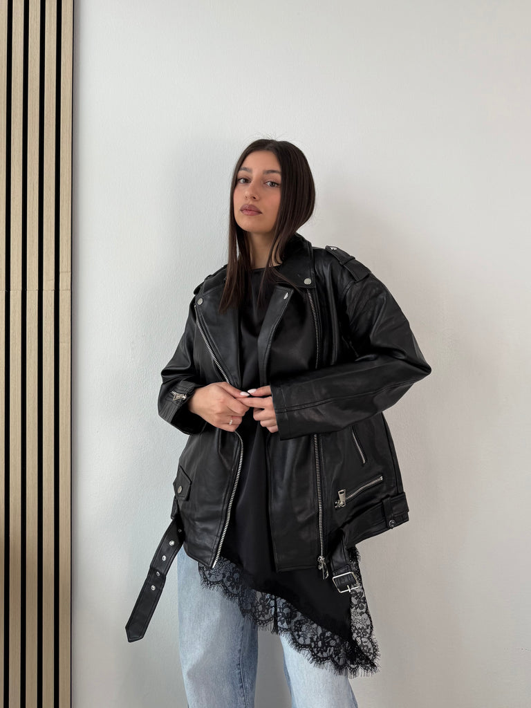 Giacca Chiodo in ecopelle