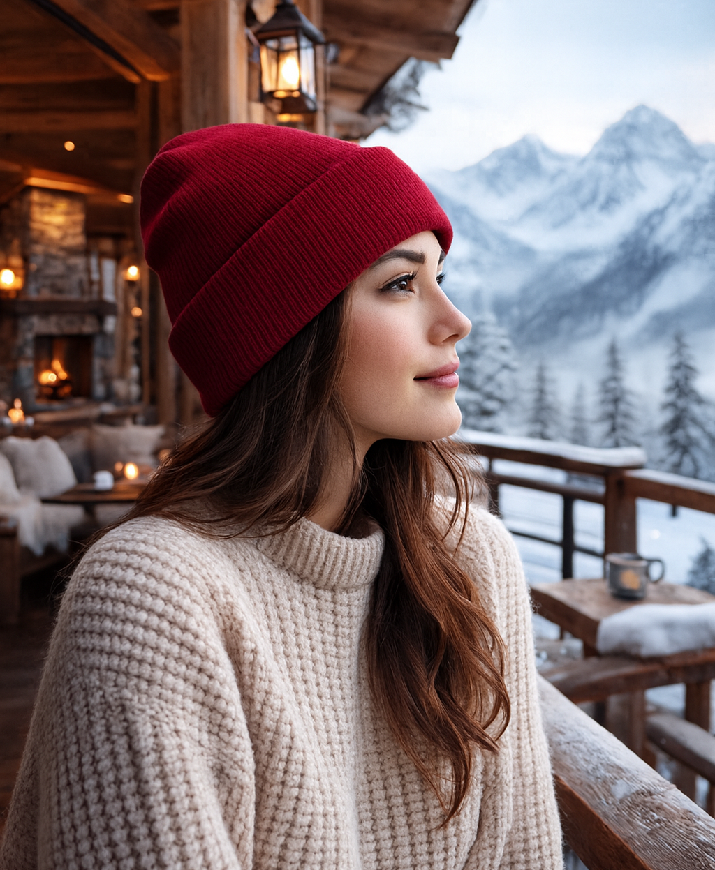 Cappello in maglia