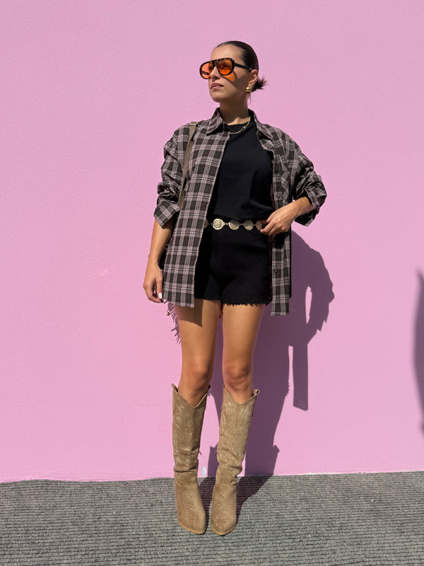 Camicia Tartan Paris