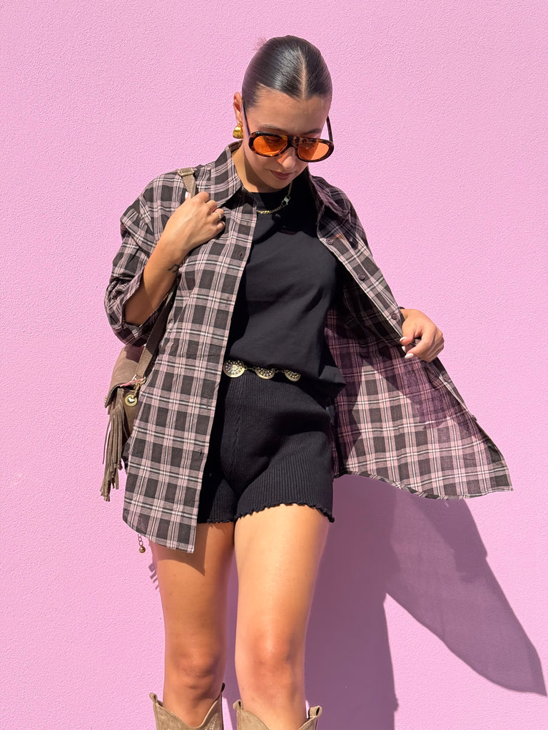 Camicia Tartan Paris