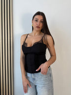 Top stringhe pizzo