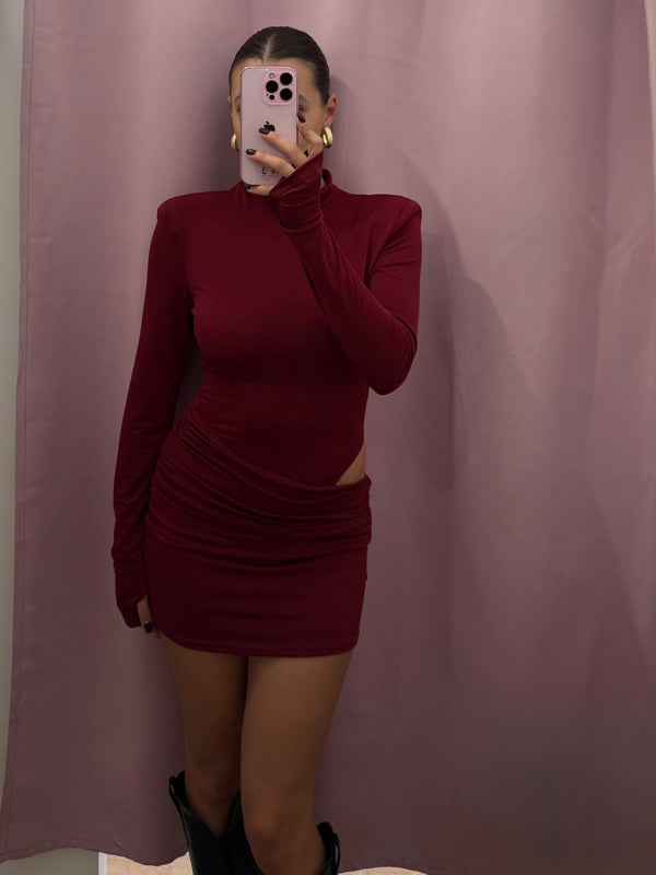 Abito Kendall bordeaux