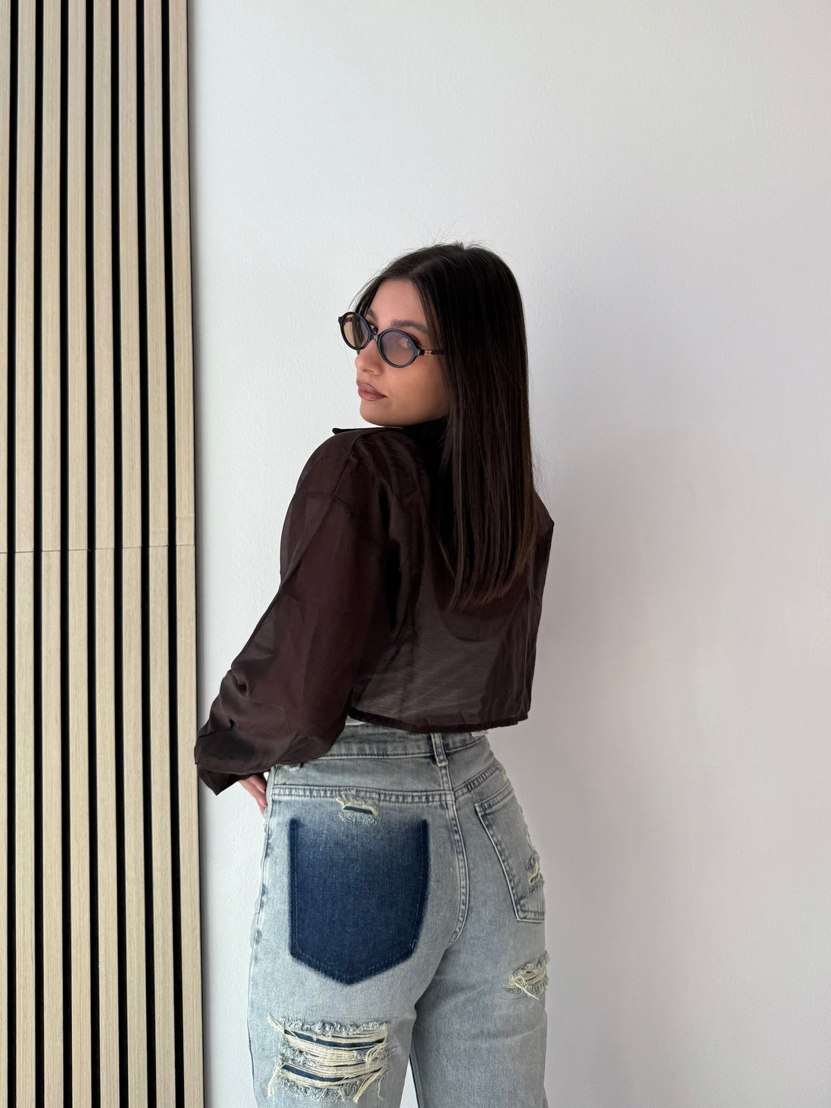 Body camicia con canotta