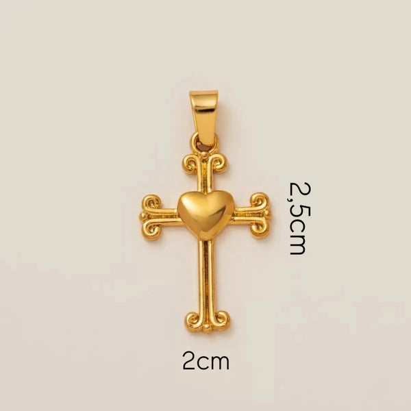 Charm CROCE CUORE