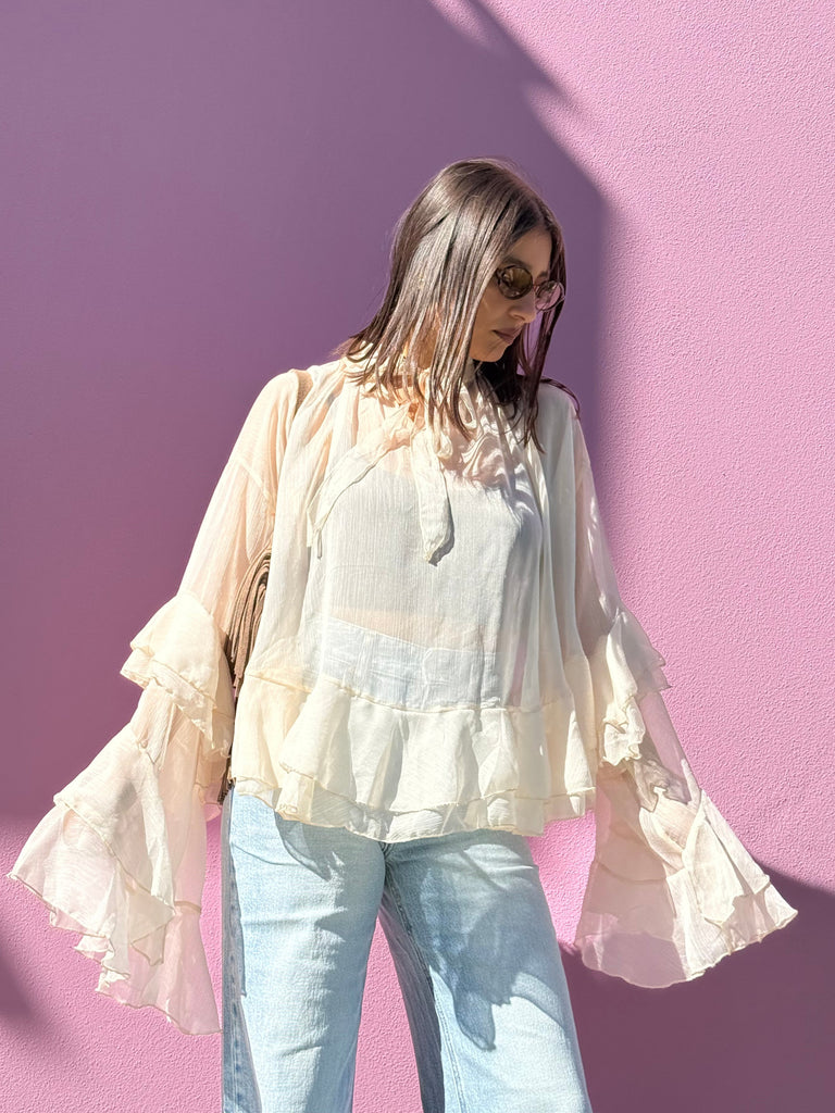 Camicia Cloè in chiffon