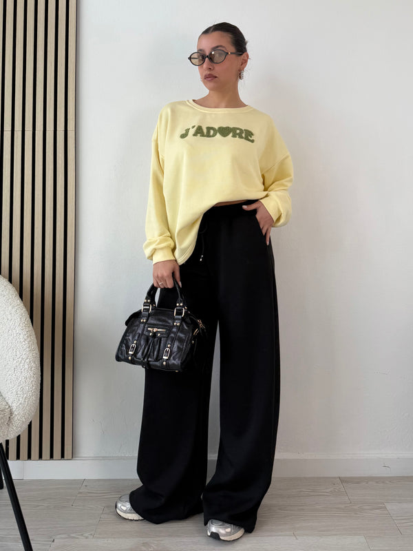 Pantalone tuta a palazzo