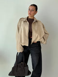 Bomber Suede TREND beige
