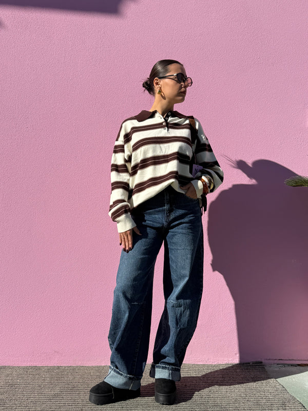 Maglione a polo TREND