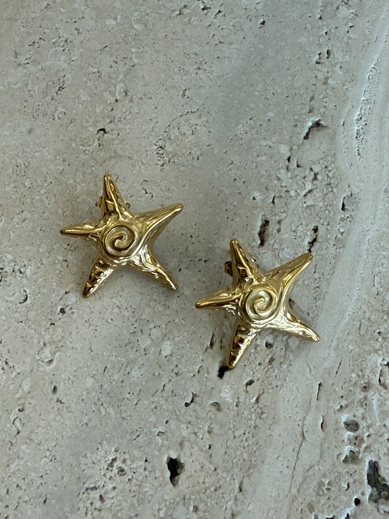 Orecchini mini STELLA MARINA oro