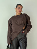 Maglia Longsleeve spalline