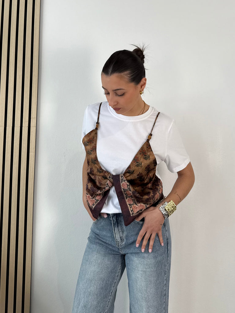 T-shirt top bandana