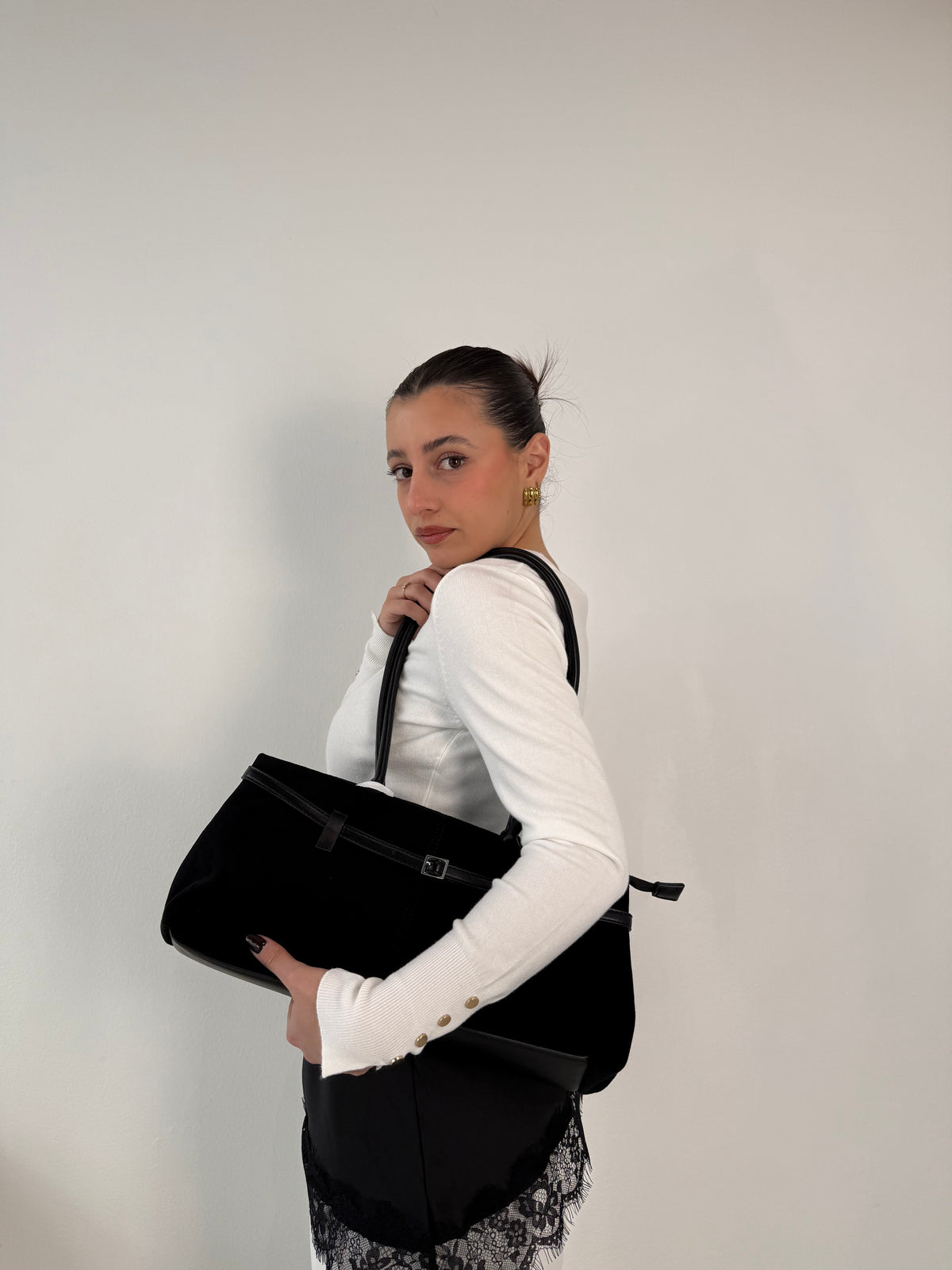 Borsa Baguette H Big