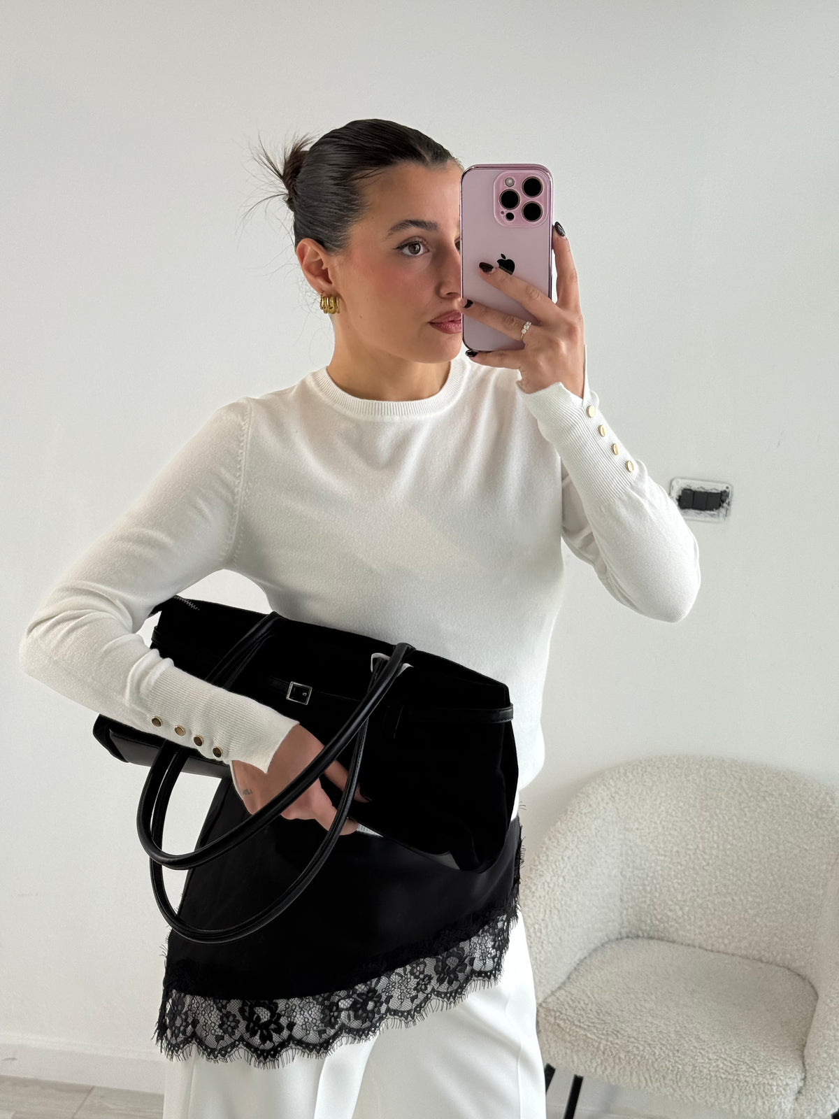 Borsa Baguette H Big