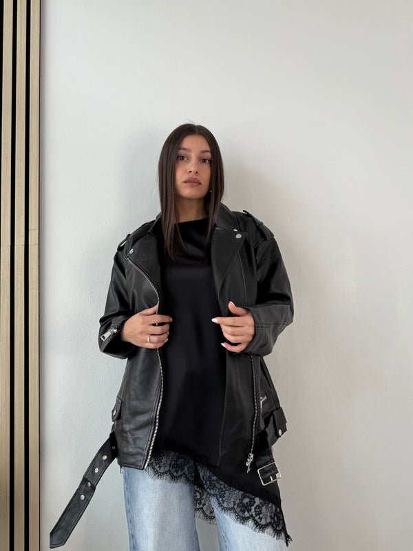 Giacca Chiodo in ecopelle