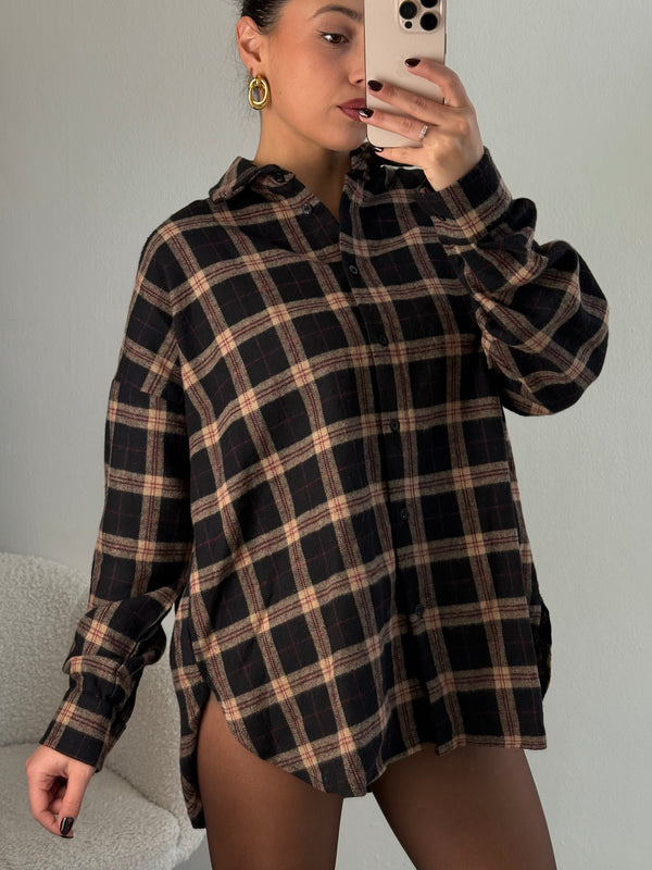 Camicia Tartan Over