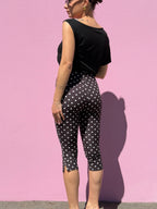 Pantalone Capri Pois