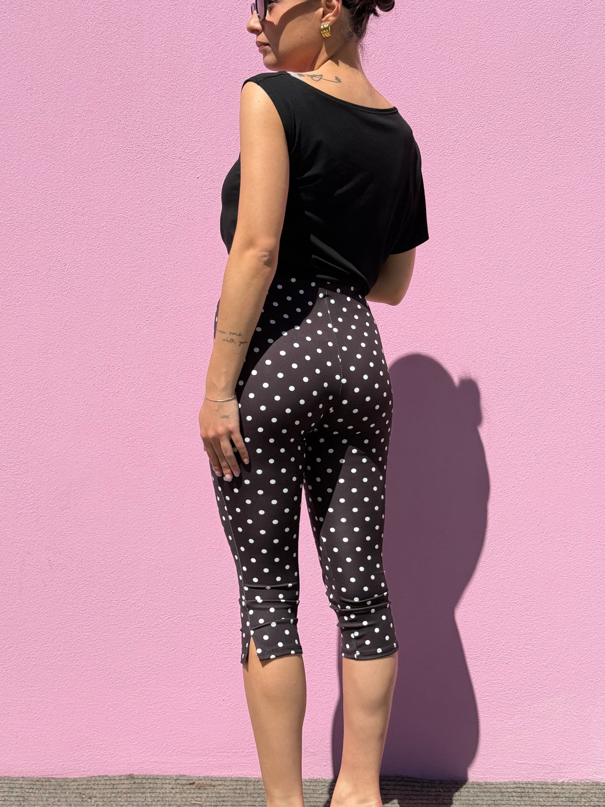 Pantalone Capri Pois