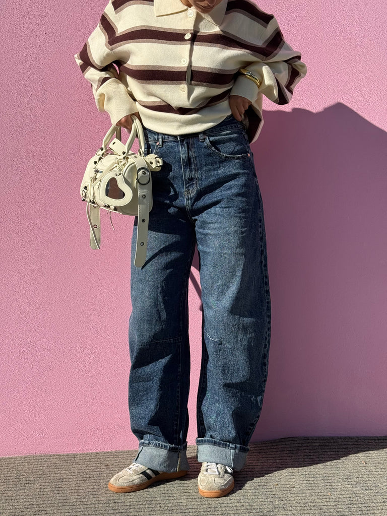 Jeans Balloon con catena