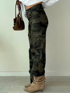 Jeans cargo Camouflage