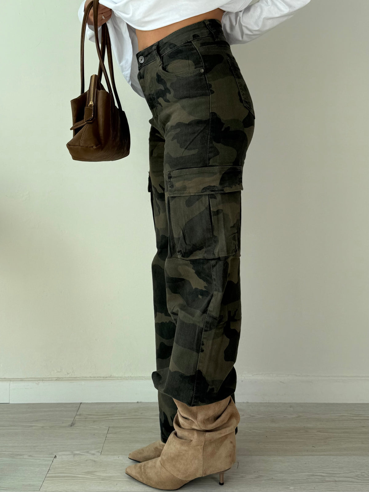 Jeans cargo Camouflage