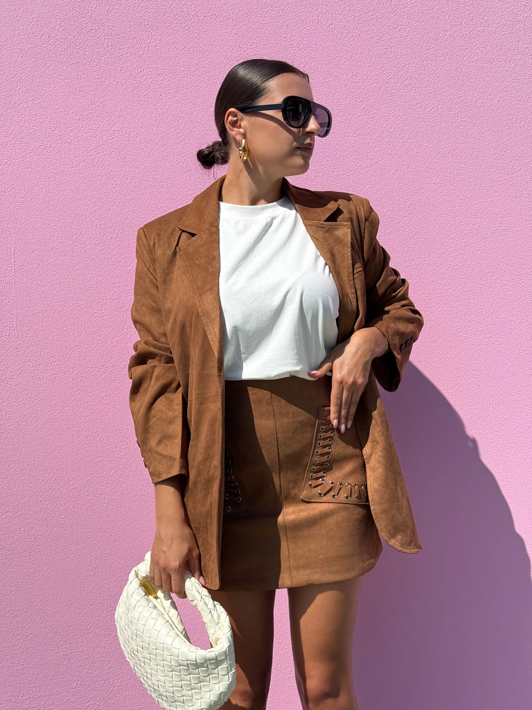 Giacca Suede TREND