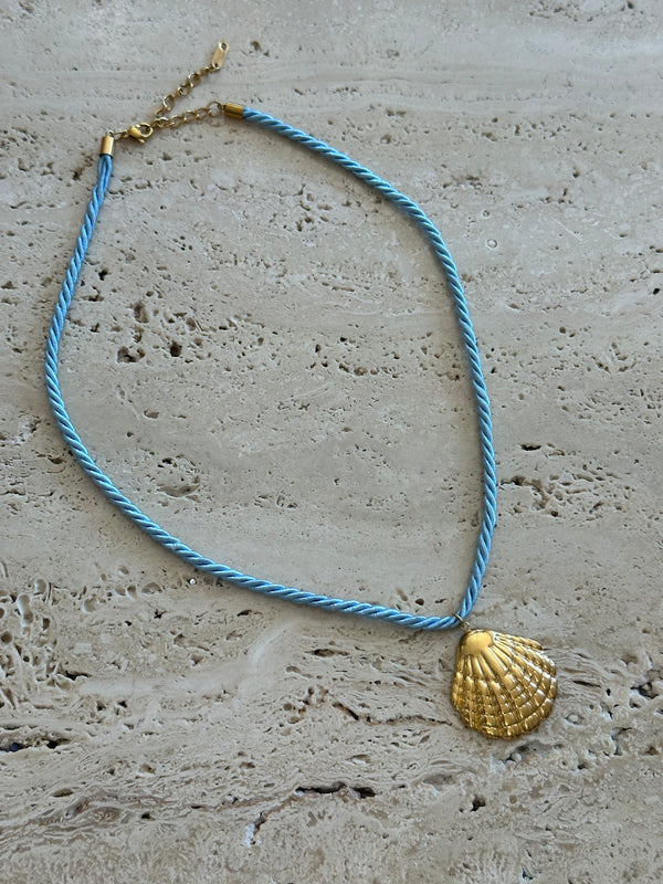 Collana blu CONCHIGLIA
