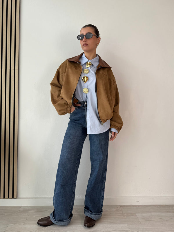 Bomber Suede