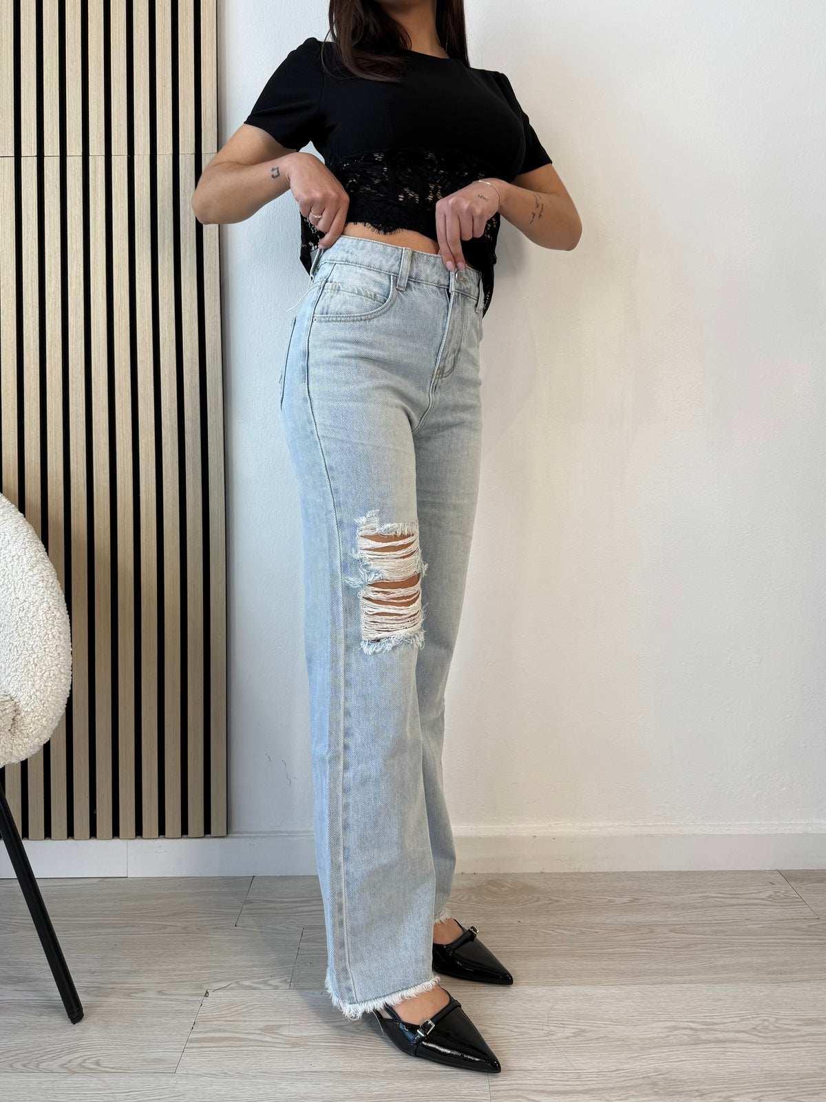 Jeans Strappo