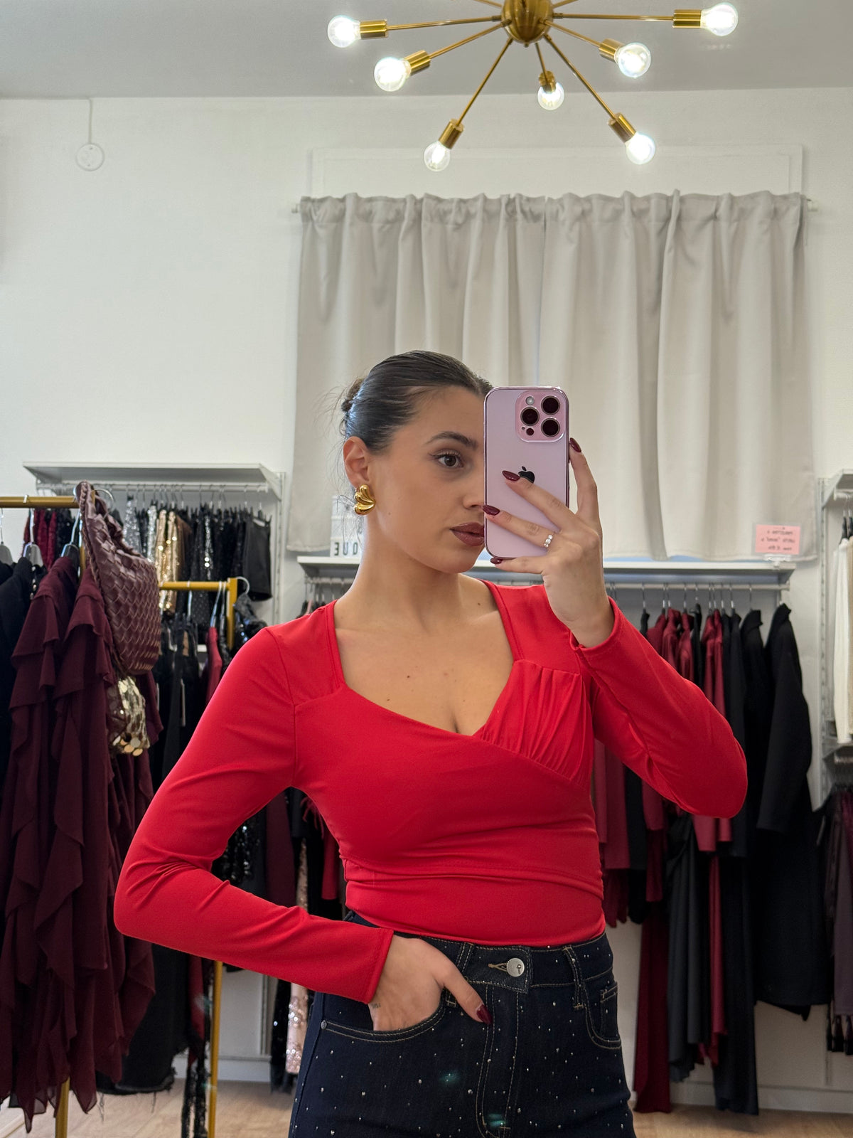 Body scollo a V