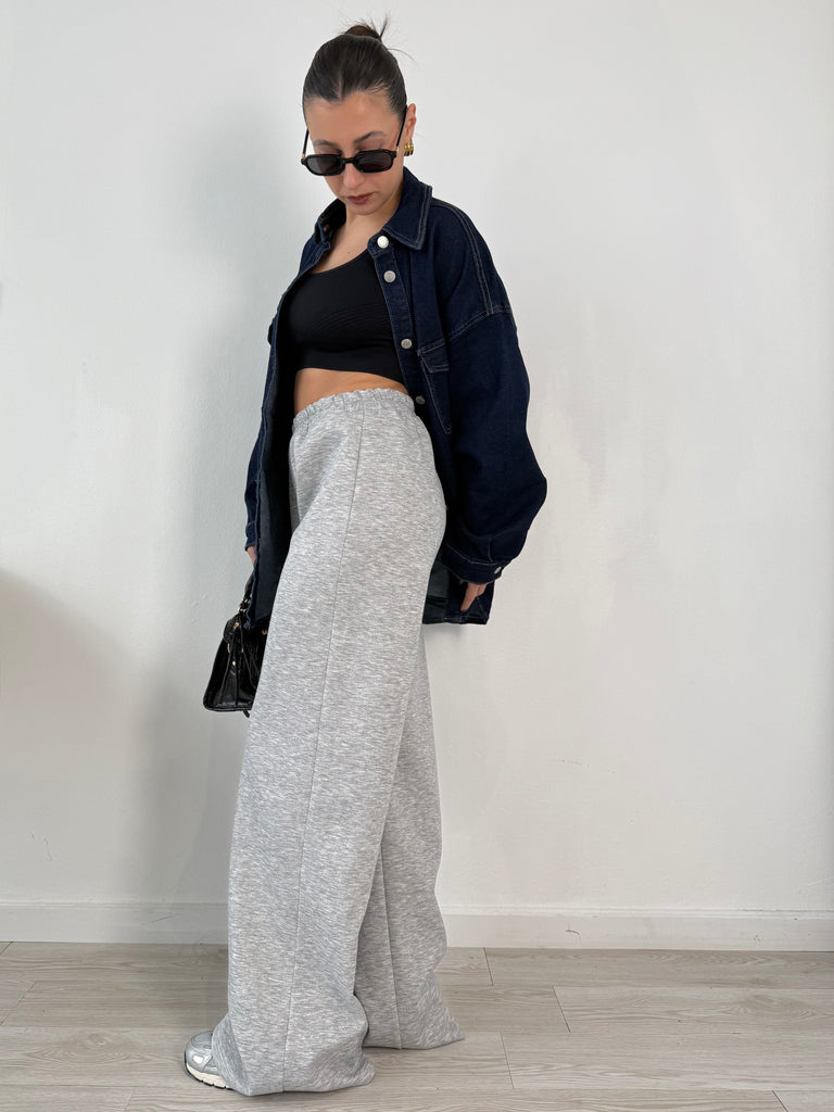 Pantalone tuta a palazzo