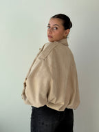 Bomber Suede TREND beige