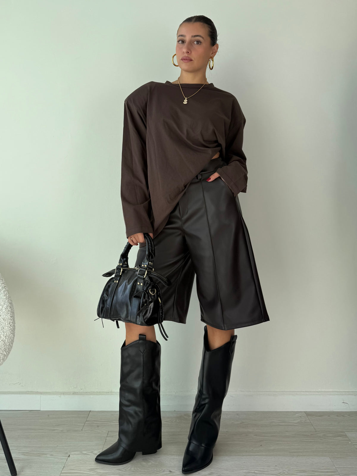 Maglia Longsleeve spalline