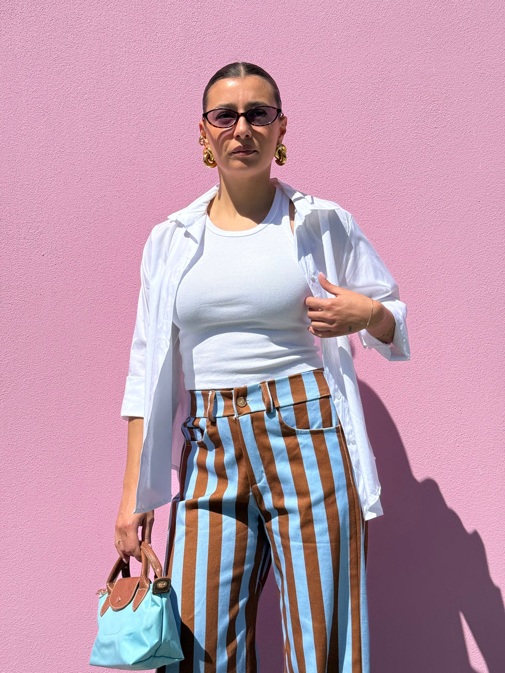 Camicia lunga dietro