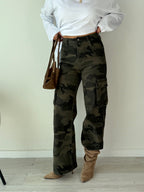Jeans cargo Camouflage