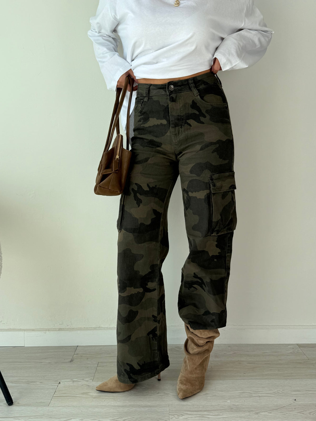 Jeans cargo Camouflage