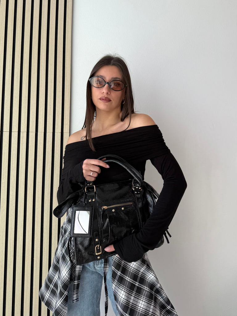 Borsa BALE BIG metalizzata