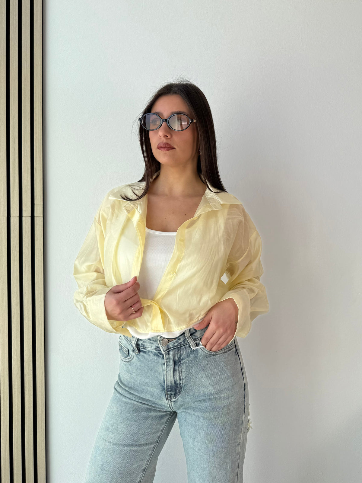 Body camicia con canotta
