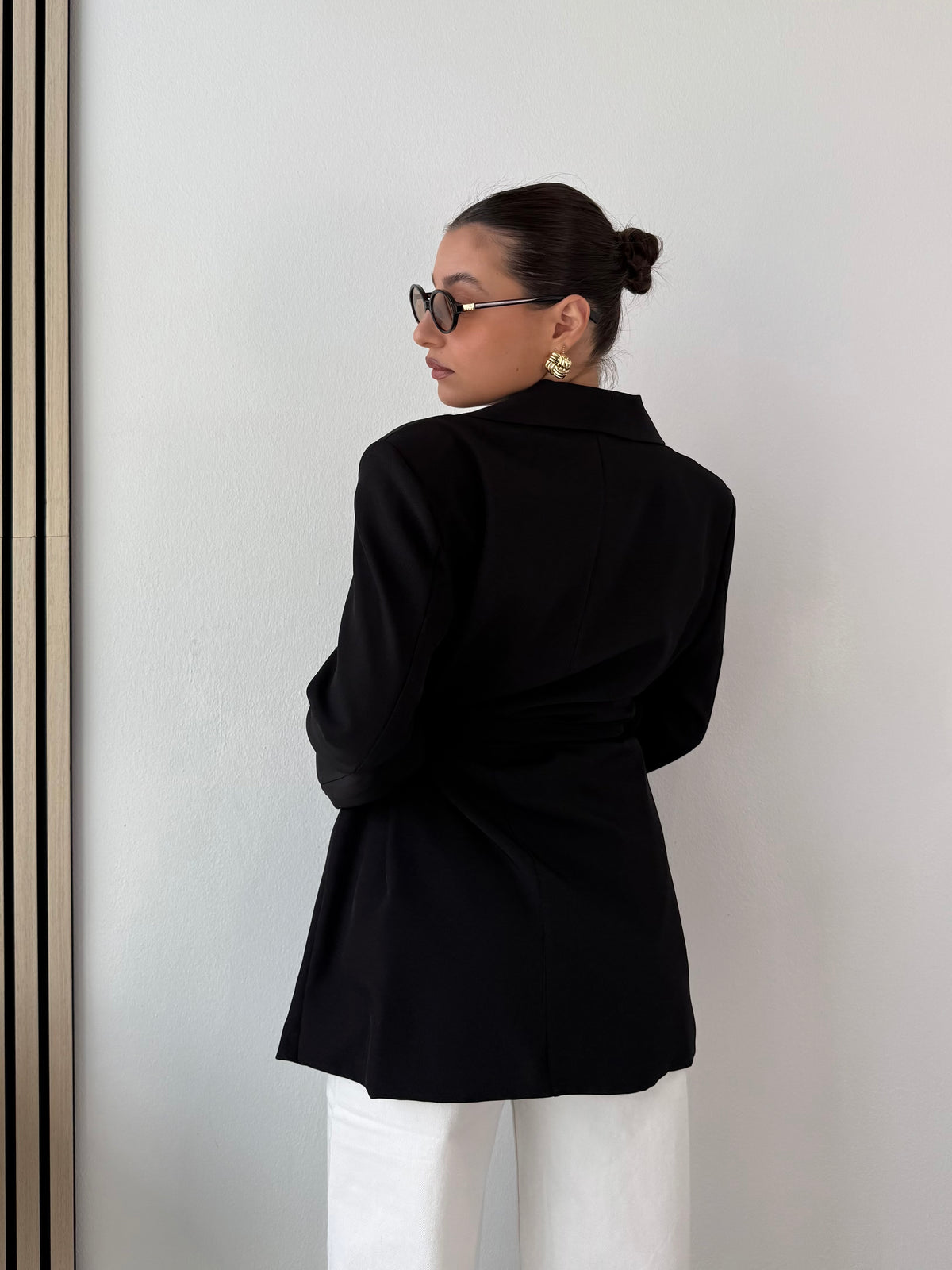 Blazer con cintura