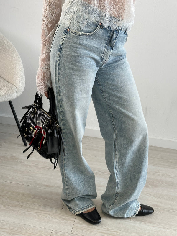 Jeans Chiaro wide leg