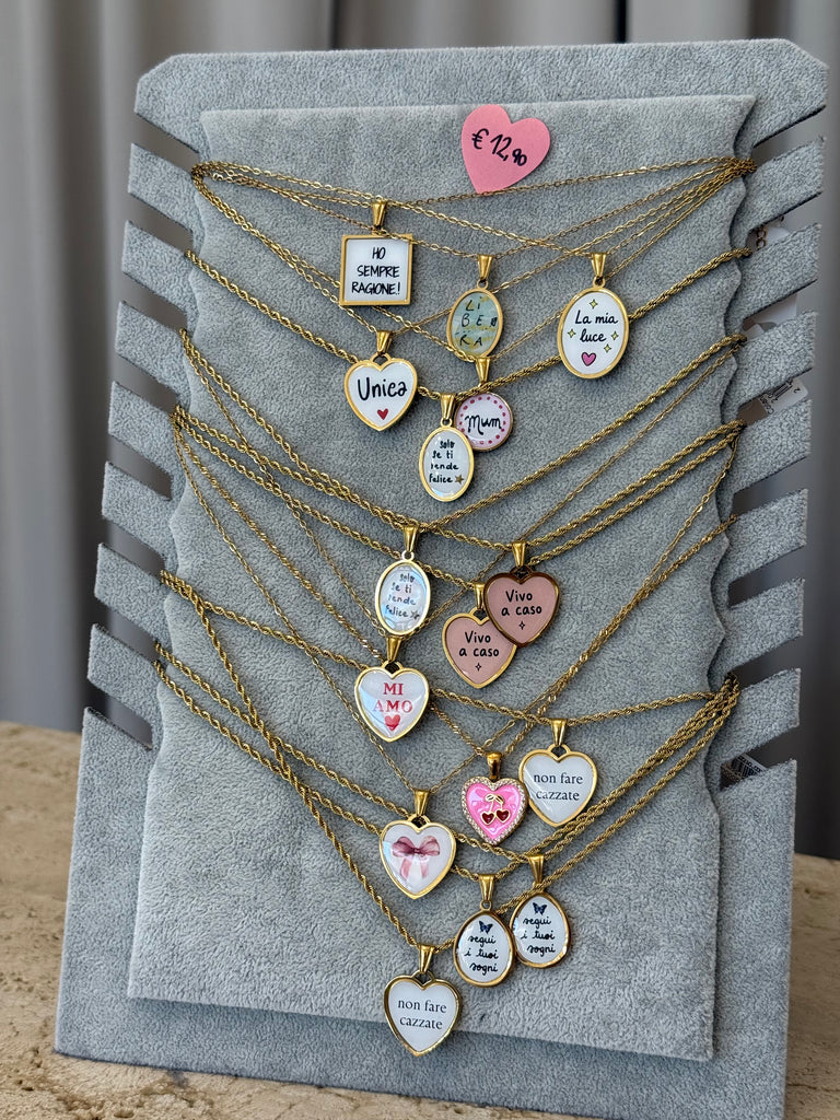 Collana scritte