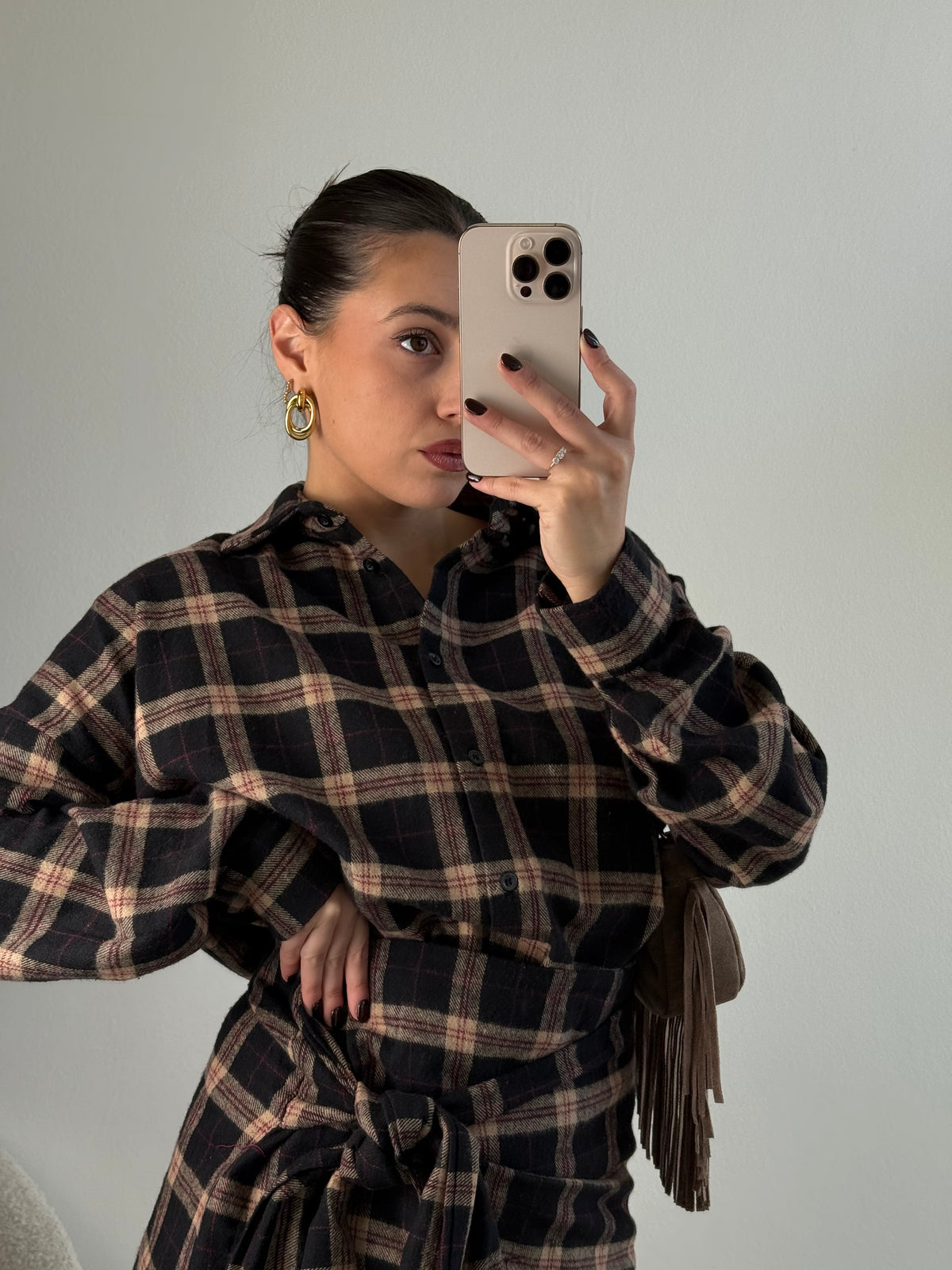 Camicia Tartan Over