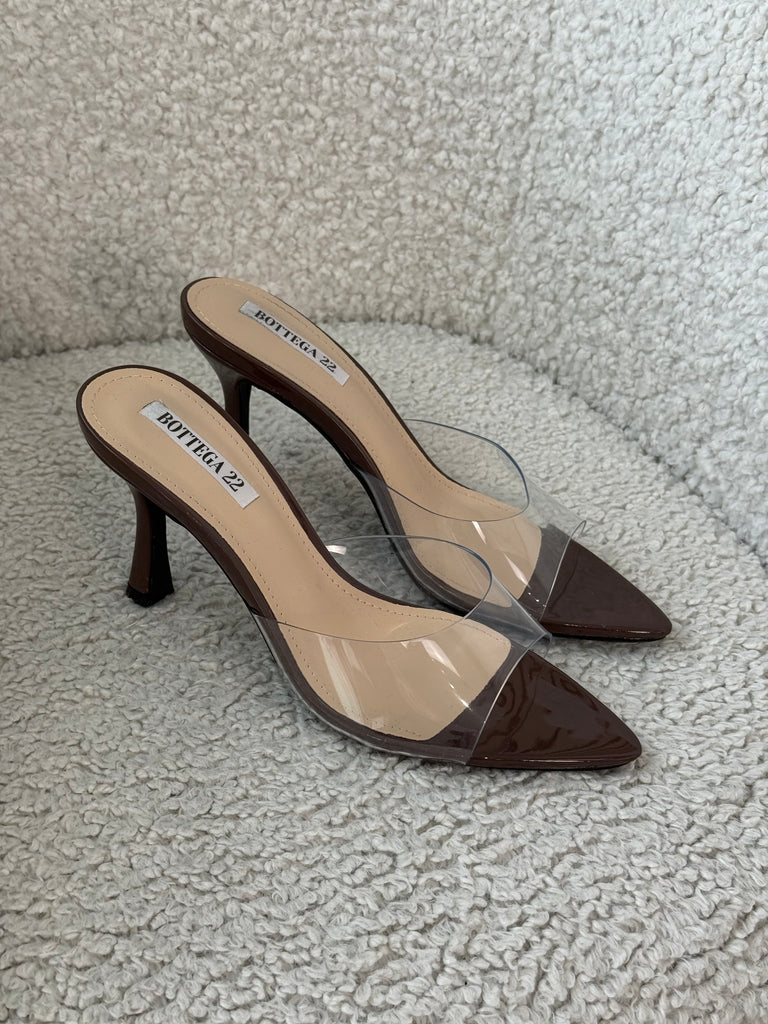Tacchi Kylie trasparenti