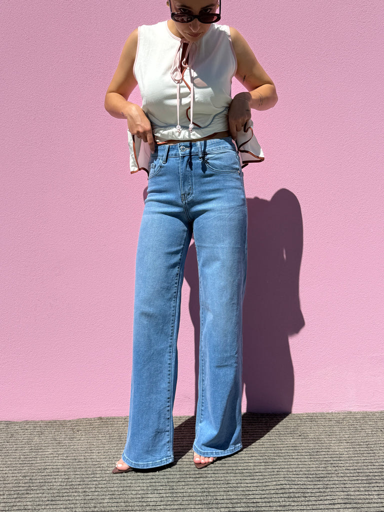 Jeans Palazzo solo tg.XS/S