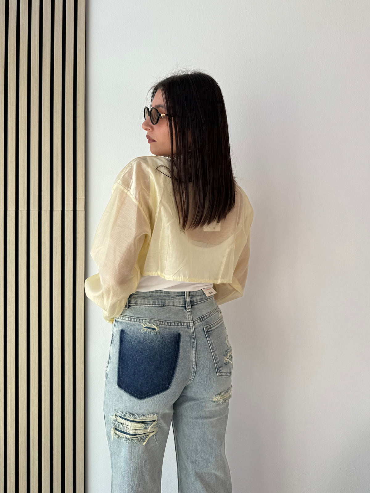 Body camicia con canotta