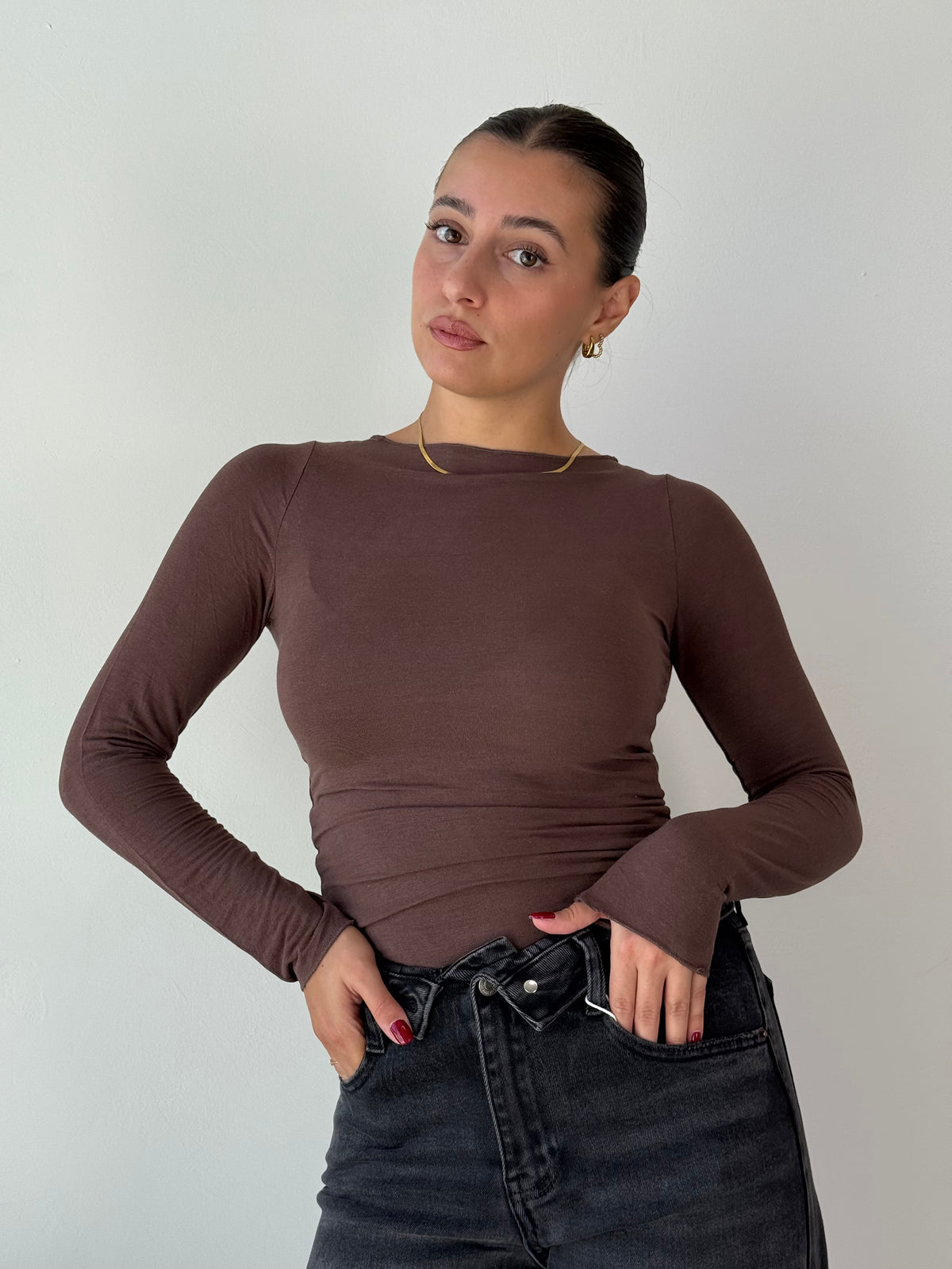 Maglia Nuvola Marrone