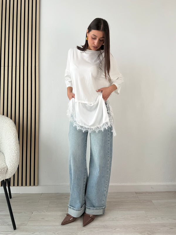 T-shirt pizzo TREND