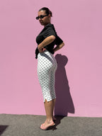 Pantalone Capri Pois