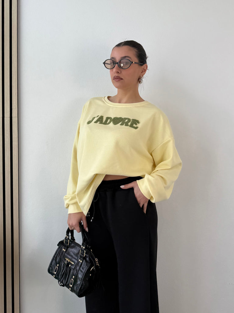 Felpa J'ADORE